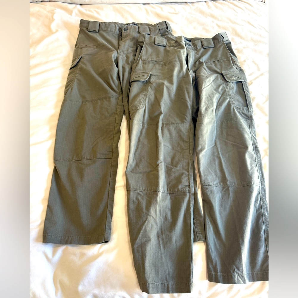 Lot of 5.11 ranger green bdu pants